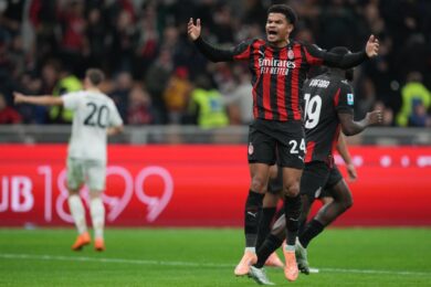 Milan-Pisa 2-2, Athekame salva i rossoneri nel recupero