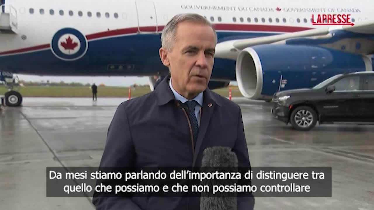 Dazi, Carney: "Non possiamo controllare la politica commerciale degli Usa" Dazi, Carney: "Non possiamo controllare la politica commerciale degli Usa"