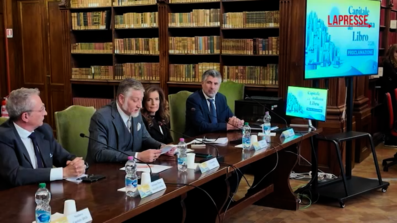 Cultura, Pistoia Capitale del Libro 2026. Il sindaco Tomasi: "Sarà inclusiva e per tutti" Cultura, Pistoia Capitale del Libro 2026. Il sindaco Tomasi: "Sarà inclusiva e per tutti"