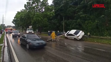 L'uragano Melissa si abbatte sui Caraibi: le immagini degli allagamenti