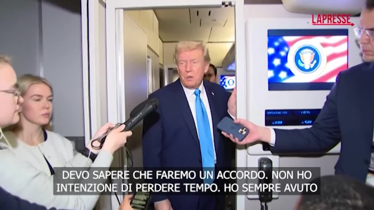 Ucraina, Trump: "Incontro con Putin solo con garanzie di raggiungere accordo" Ucraina, Trump: "Incontro con Putin solo con garanzie di raggiungere accordo"