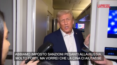 Ucraina, Trump: "Sanzioni alla Russia molto pesanti, ma spero che la Cina ci aiuti"