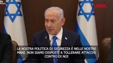 Gaza, Netanyahu: “Israele è indipendente, la sicurezza è nelle nostre mani”