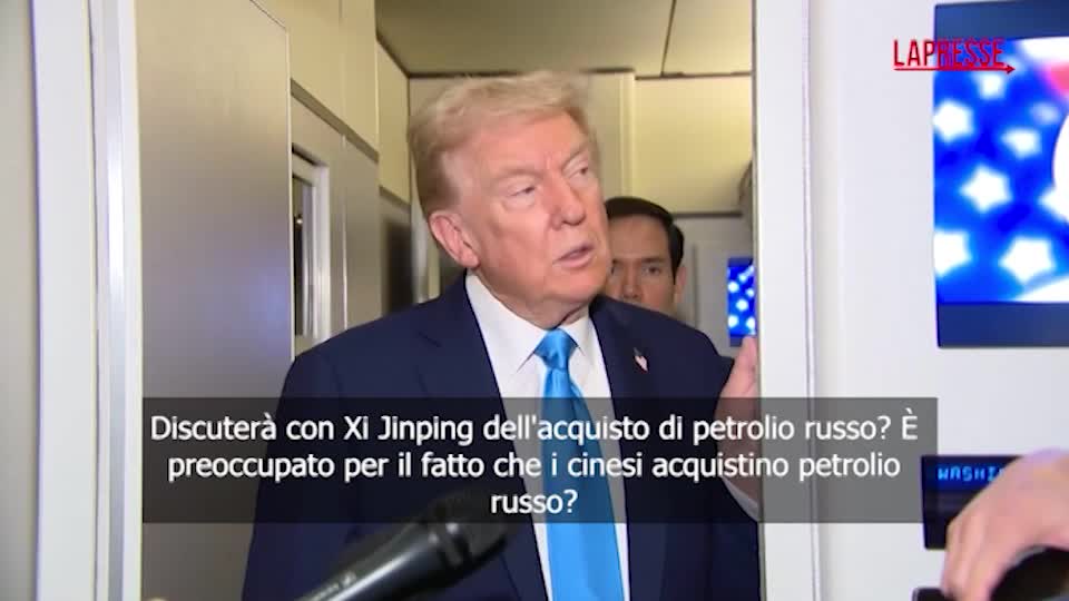 Trump: "Fiducia in accordo completo con la Cina" Trump: "Fiducia in accordo completo con la Cina"