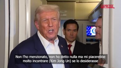 Trump: "Mi piacerebbe incontrare Kim Jong Un"