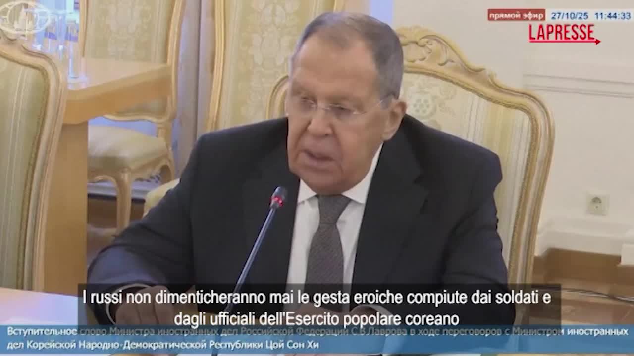 Russia, Lavrov ospita ministra esteri Corea del Nord Russia, Lavrov ospita ministra esteri Corea del Nord