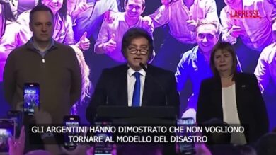 Argentina, Milei celebra il trionfo alle elezioni: "E' il congresso più riformista di sempre"
