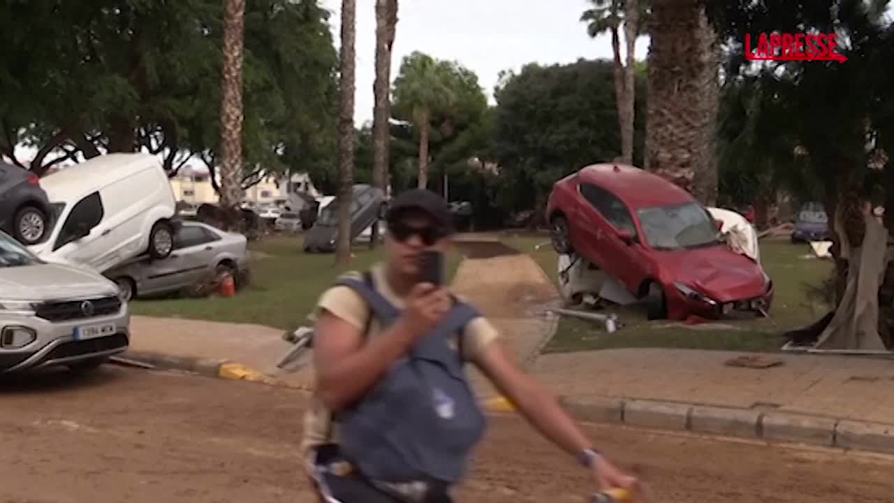 spagna un anno fa l alluvione di valencia le immagini della citt224 devastata da Lapresse.it spagna un anno fa l alluvione di valencia le immagini della citt224 devastata