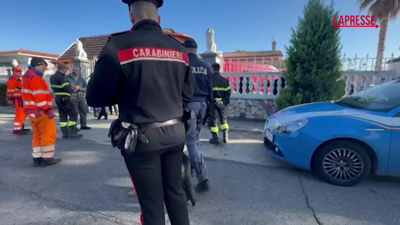 Roma, le immagini dentro villa del clan Sinti al Casilino Roma, le immagini dentro villa del clan Sinti al Casilino
