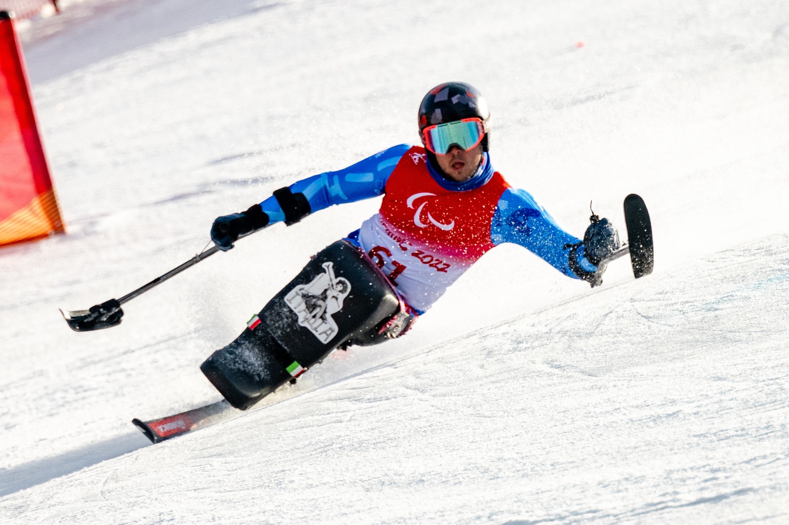 Milano Cortina: Chiara Mazzel e René De Silvestro portabandiera Italia paralimpica Milano Cortina: Chiara Mazzel e René De Silvestro portabandiera Italia paralimpica