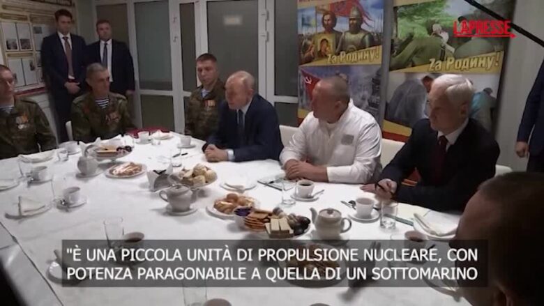 Russia, Putin sul missile Burevestnik: "Ha un reattore nucleare paragonabile a quello di un sottomarino"