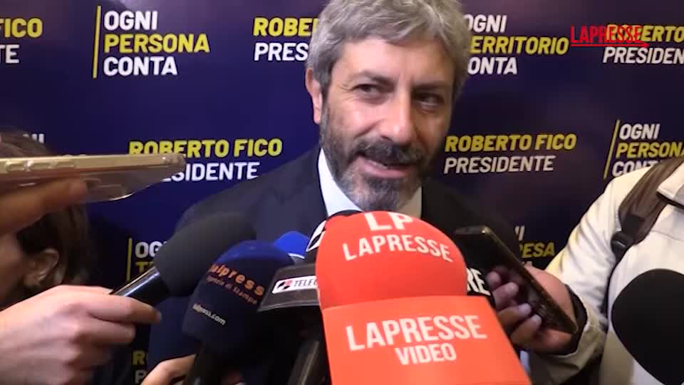 Regionali Campania, Fico: "Siamo uniti, qui non si passa" Regionali Campania, Fico: "Siamo uniti, qui non si passa"
