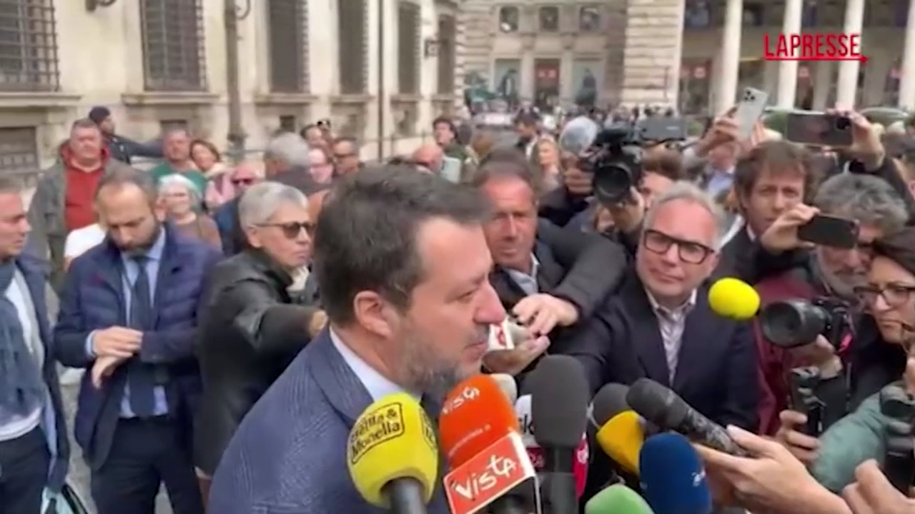 Ponte Stretto, Salvini: "Determinati ad andare avanti, rispettate normative" Ponte Stretto, Salvini: "Determinati ad andare avanti, rispettate normative"