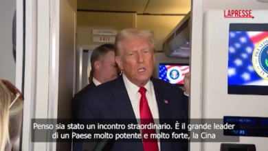 Trump sull’Air Force One: “Con Xi incontro straordinario”