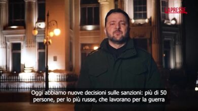 Ucraina, Zelensky sulle sanzioni alla Russia: "L'Europa prepara il 20° pacchetto"