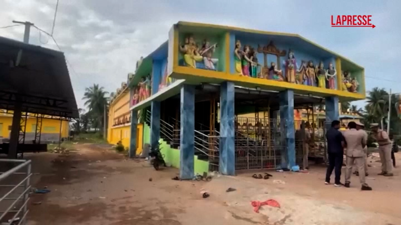 India: calca in tempio indù, almeno 9 morti e decine di feriti. Il luogo della tragedia India: calca in tempio indù, almeno 9 morti e decine di feriti. Il luogo della tragedia
