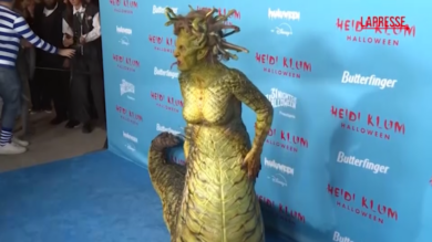 Halloween 2025, Heidi Klum si traveste da Medusa