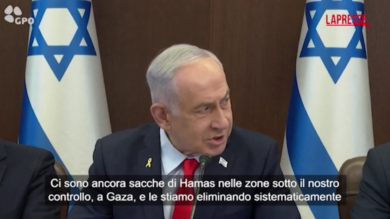 Gaza, Netanyahu avverte: "Ancora due 'sacche' di Hamas a Gaza saranno eliminate"