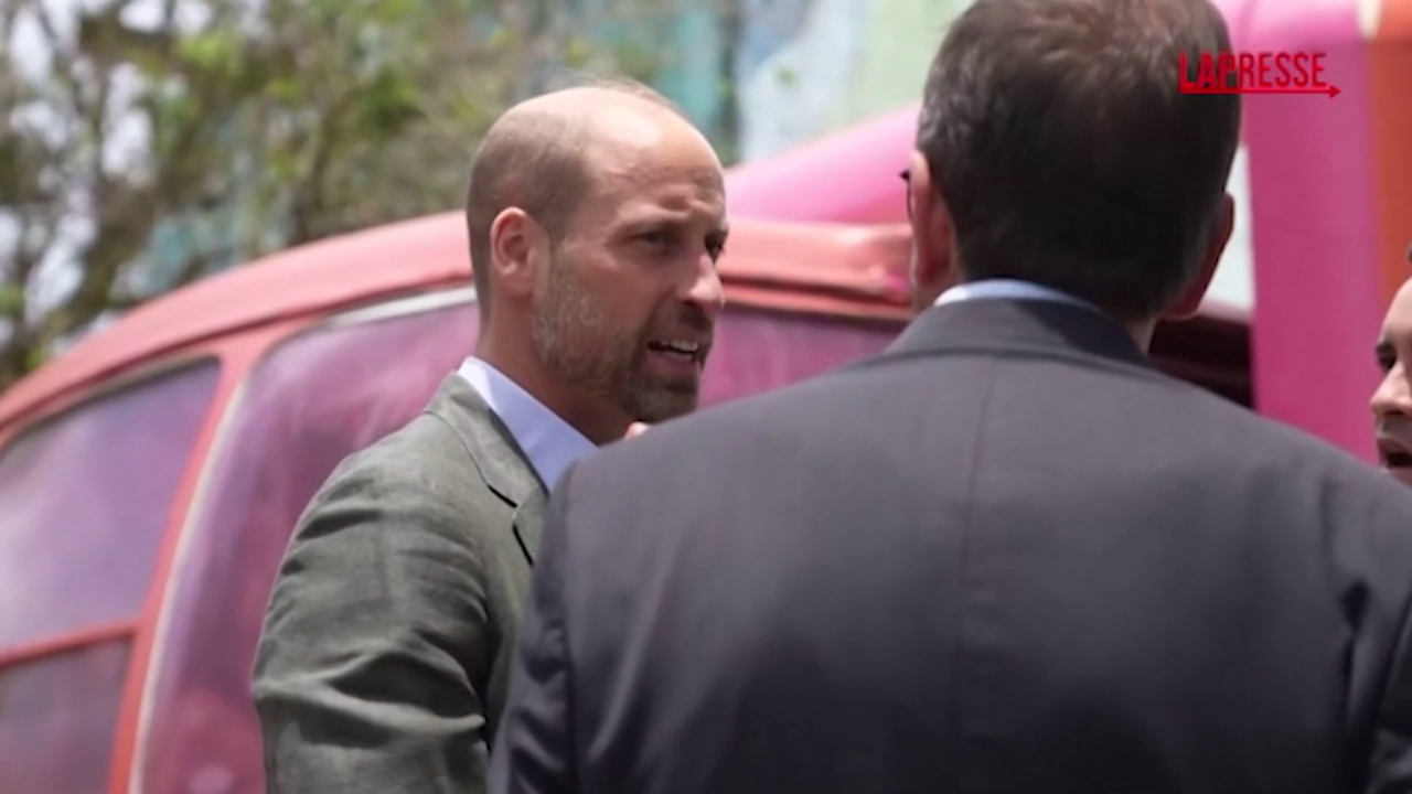 Brasile, il principe William in visita al Pan di Zucchero di Rio de Janeiro