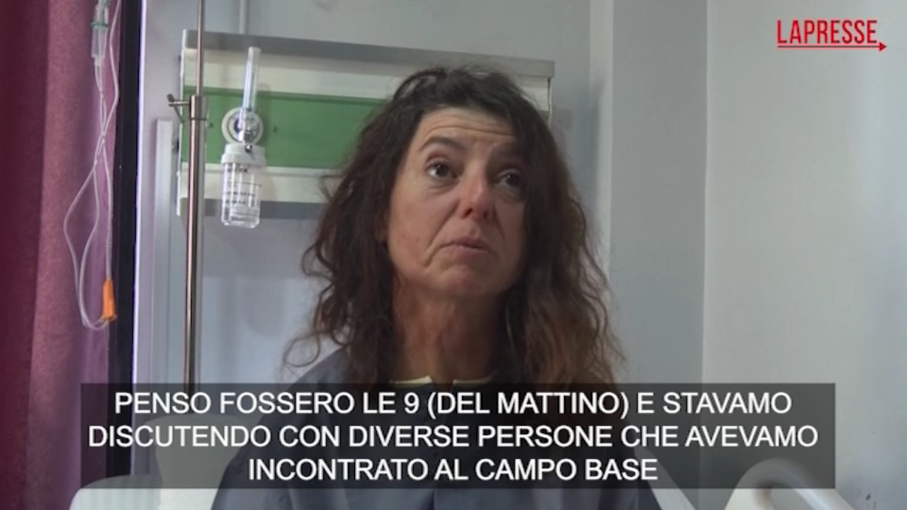 Valanga in Nepal, una sopravvissuta: "Siamo stati fortunati" Valanga in Nepal, una sopravvissuta: "Siamo stati fortunati"