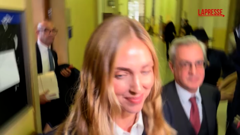 Chiara Ferragni in tribunale a Milano: “Fase difficile della mia vita”
