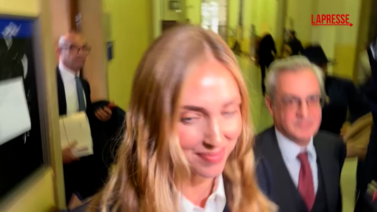 Chiara Ferragni in tribunale a Milano: “Fase difficile della mia vita”