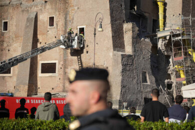 Crollo Torre dei Conti ai Fori Imperiali, 6 ditte per i lavori