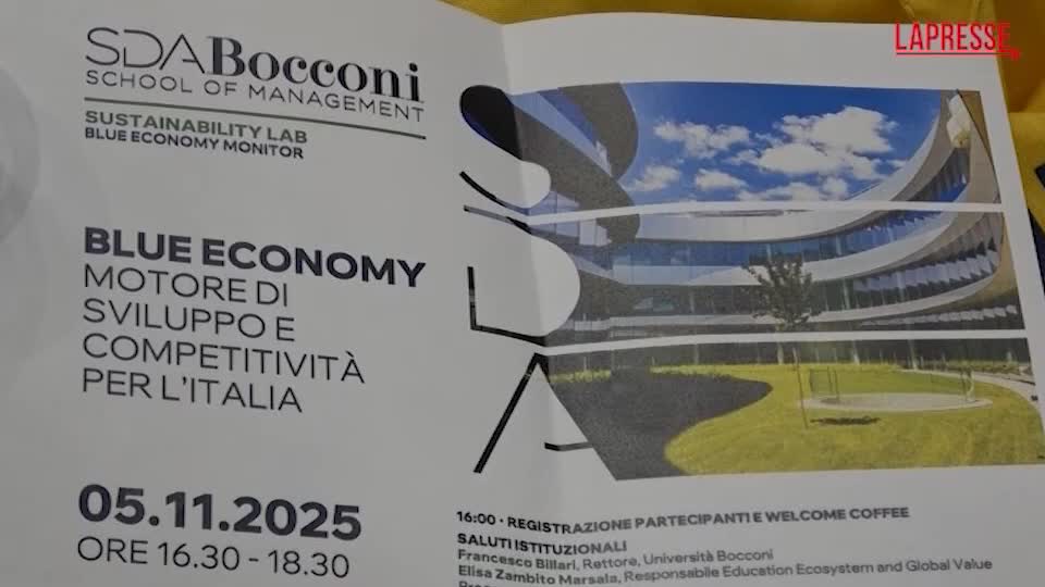 Intesa Sanpaolo Sda Bocconi: nasce il Blue Economy Monitor Intesa Sanpaolo Sda Bocconi: nasce il Blue Economy Monitor