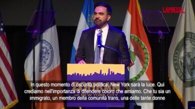 New York, Mamdani dopo la vittoria a Trump: "Alza il volume"