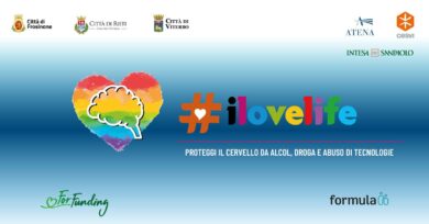 Contrasto alle dipendenze: al via il progetto #ILoveLife