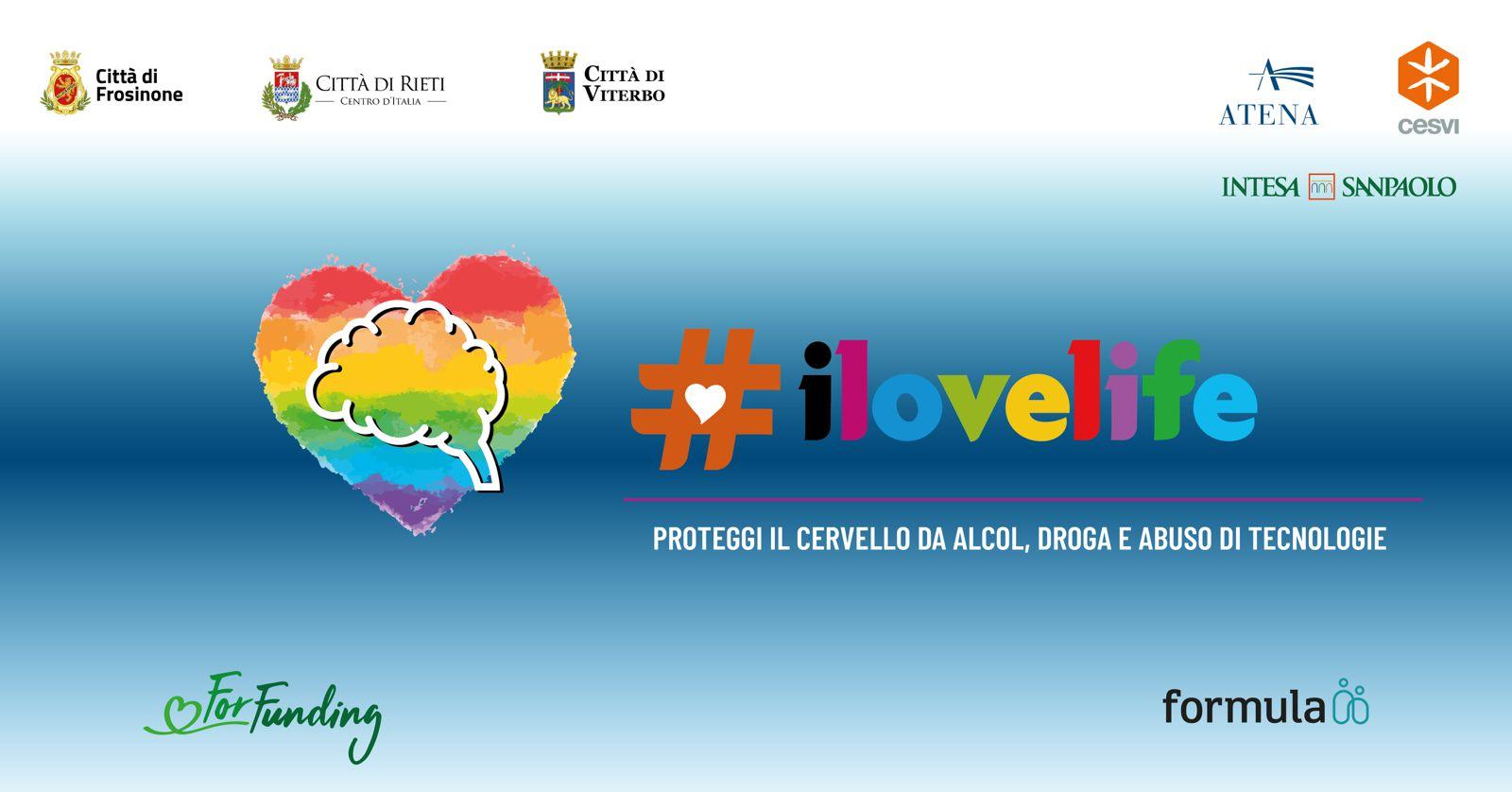 Contrasto alle dipendenze: al via il progetto #ILoveLife