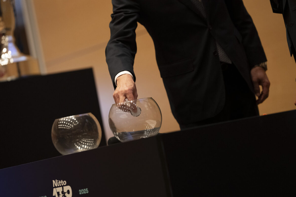 Sorteggio dei gironi delle ATP Finals 2025