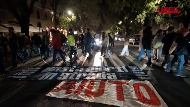 Milano, presidio contro le morti in strada in via Bronzetti