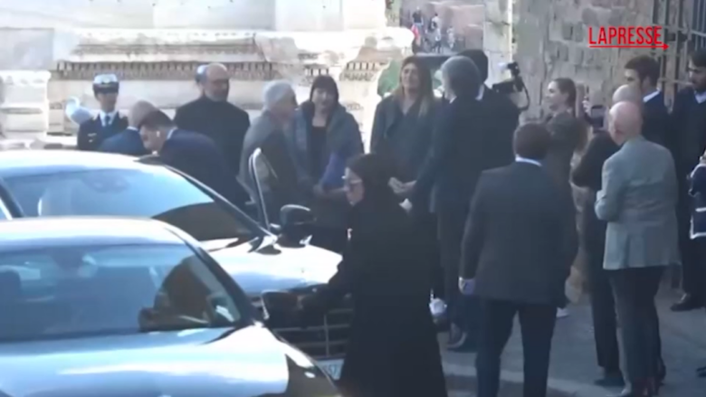 Robert De Niro a Roma, l'arrivo in Campidoglio per ricevere il premio della Lupa Capitolina