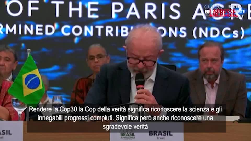 cop30 lula la terra 232 una sola la risposta deve venire da tutti da Lapresse.it cop30 lula la terra 232 una sola la risposta deve venire da tutti