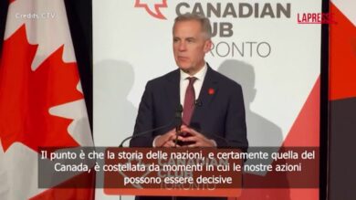 Canada, premier Carney: "Rapporto economico con gli Stati Uniti al capolinea"