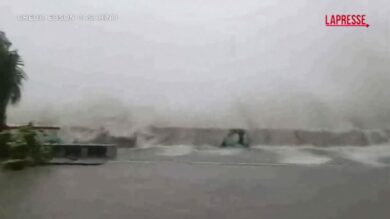 Filippine, arriva il super tifone Fung-wong: venti fortissimi e allagamenti