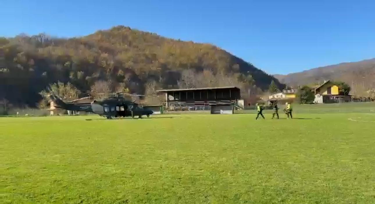 Arezzo, ritrovato l’elicottero precipitato