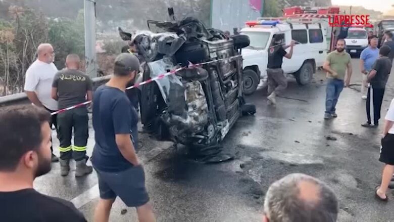 Israele, un morto in un raid in Libano: colpita un'auto