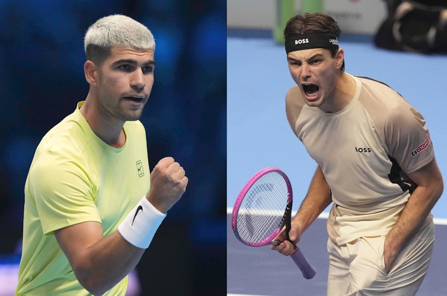 Atp Finals 2025, oggi Alcaraz Fritz: lo spagnolo perde il primo set: la diretta