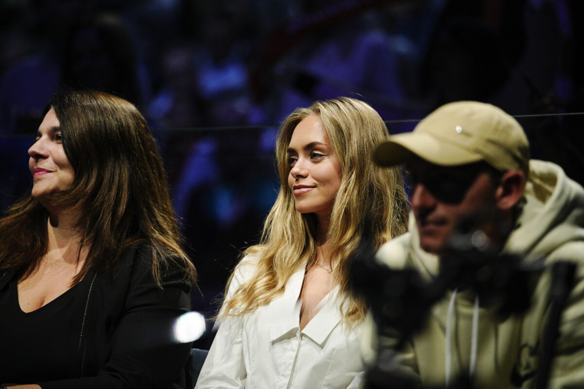 Galleria foto 'Sinner, la fidanzata Laila Hasanovic sugli spalti alle Atp Finals di Torino: le foto' - foto 5