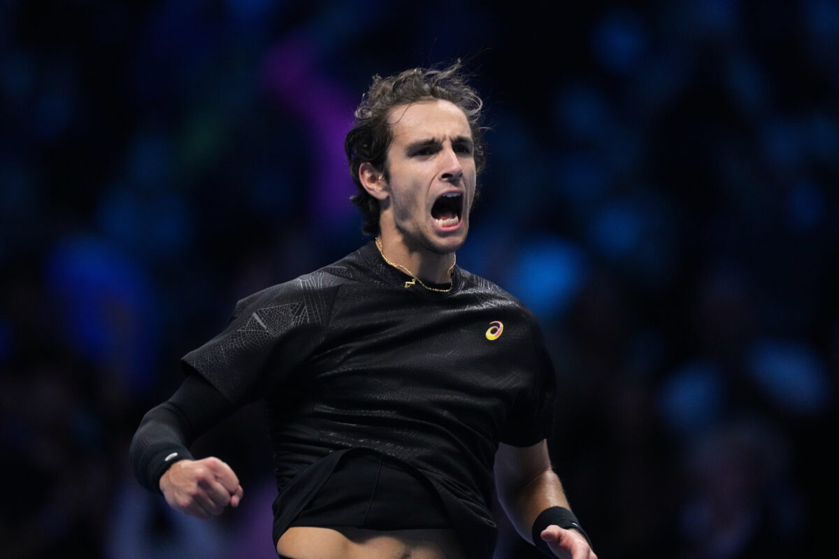 Musetti-De Minaur, alle Atp Finals 2025 l’azzurro vince la battaglia – Le foto