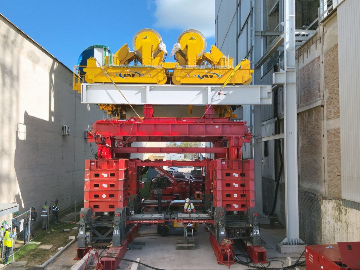 Sogin, installata nella centrale di Latina la gru necessaria per smantellare i boilers