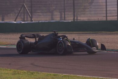 Test Cadillac F1, Imola 13 Novembre 2025 ( Foto Davide Gennari /LaPresse)