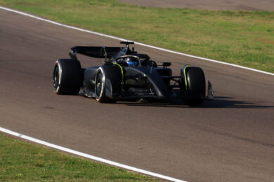Test Cadillac F1, Imola 13 Novembre 2025 ( Foto Davide Gennari /LaPresse)