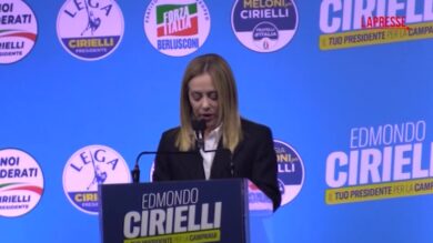 Regionali Campania, Meloni: "Sfida già scritta? Noi nati per stravolgere i pronostici"