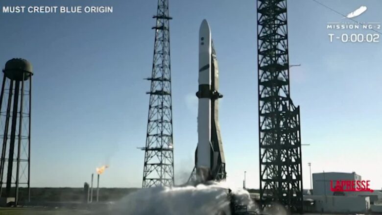 Blue Origin lancia verso Marte due sonde Nasa