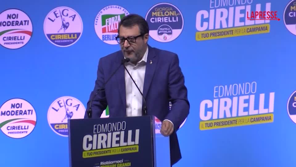Regionali Campania, Salvini a Fico: "Non c