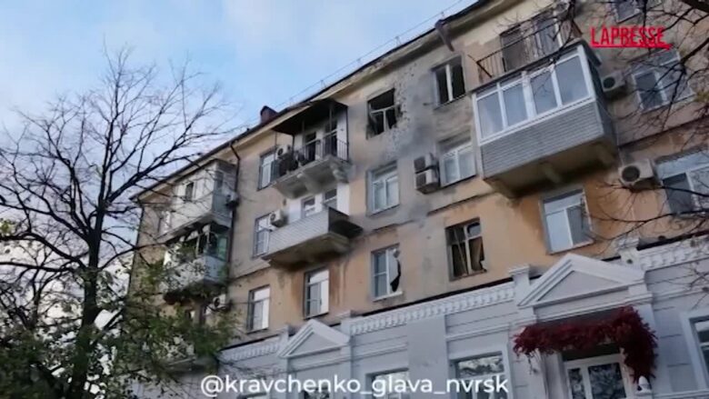 Ucraina, droni di Kiev sulla città portuale russa di Novorossiysk