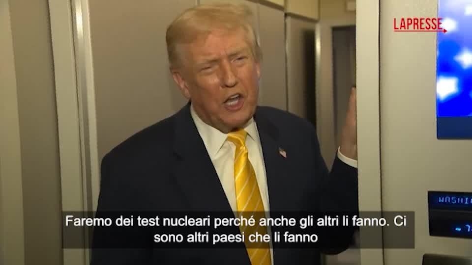 nucleare trump faremo test ma vorrei incontro tra usa cina e russia per ridurre armi da Lapresse.it nucleare trump faremo test ma vorrei incontro tra usa cina e russia per ridurre armi